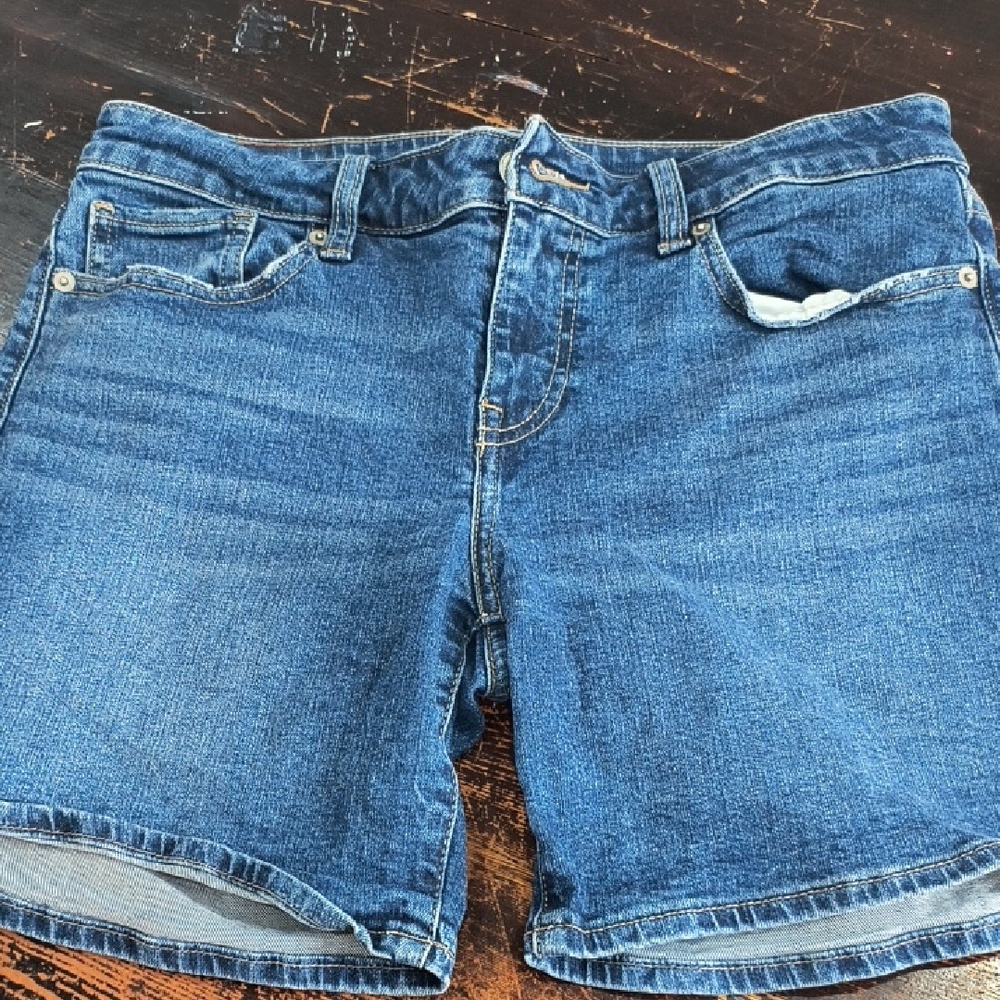 LUCKY BRAND Women's Blue Denim Shorts